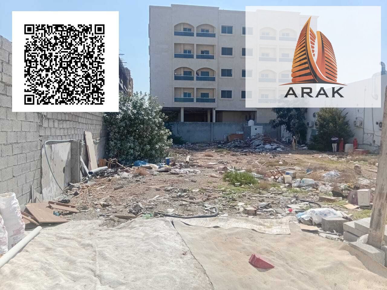 For Annual Rent: Commercial Plot / Yard in Al Rawda 1 – Ajman A large commercial plot / yard is available for annual rent in Al Rawda 1, Ajman, with