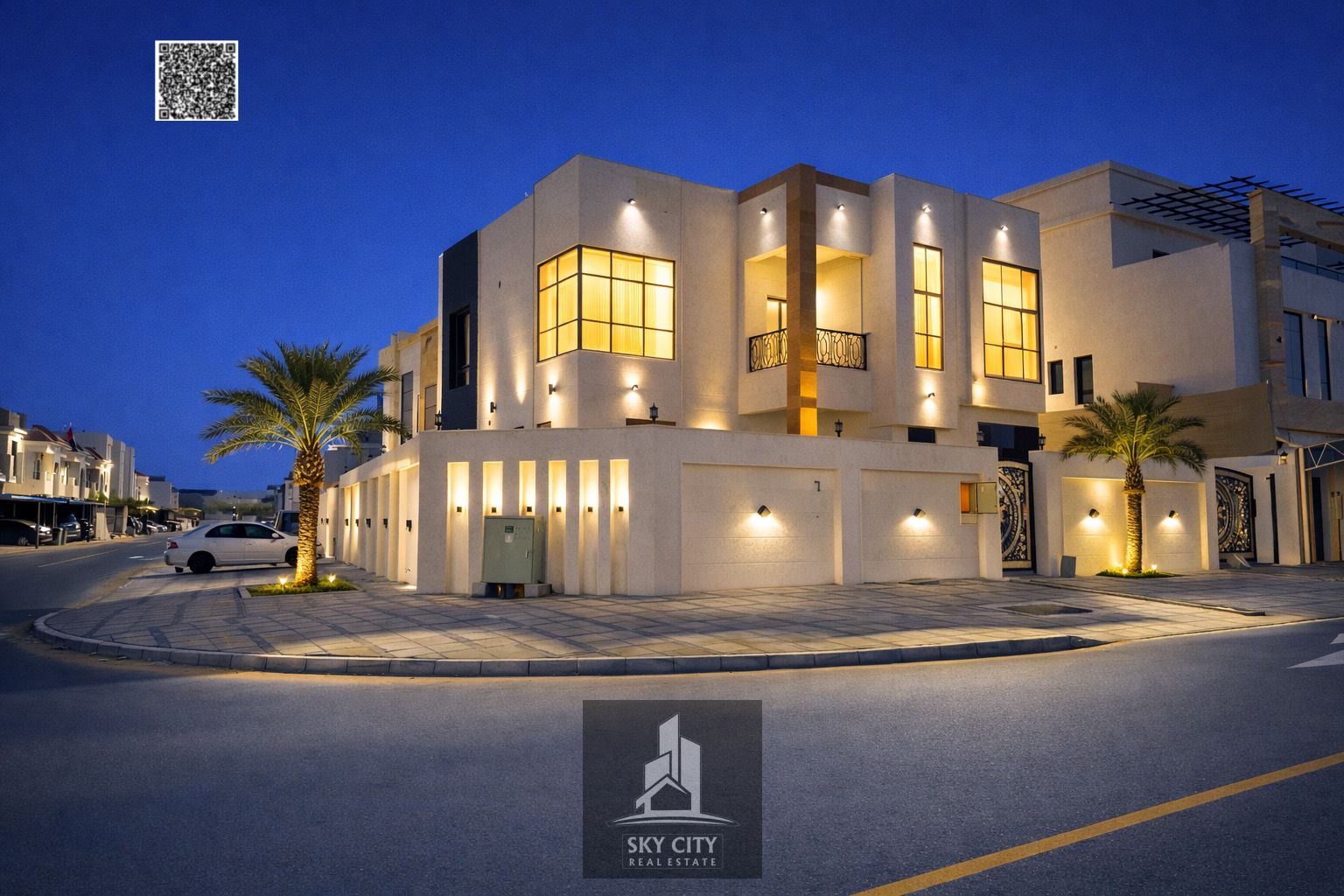 Corner Villa for Sale Near Mosque & All Services – Modern Design & Prime Location