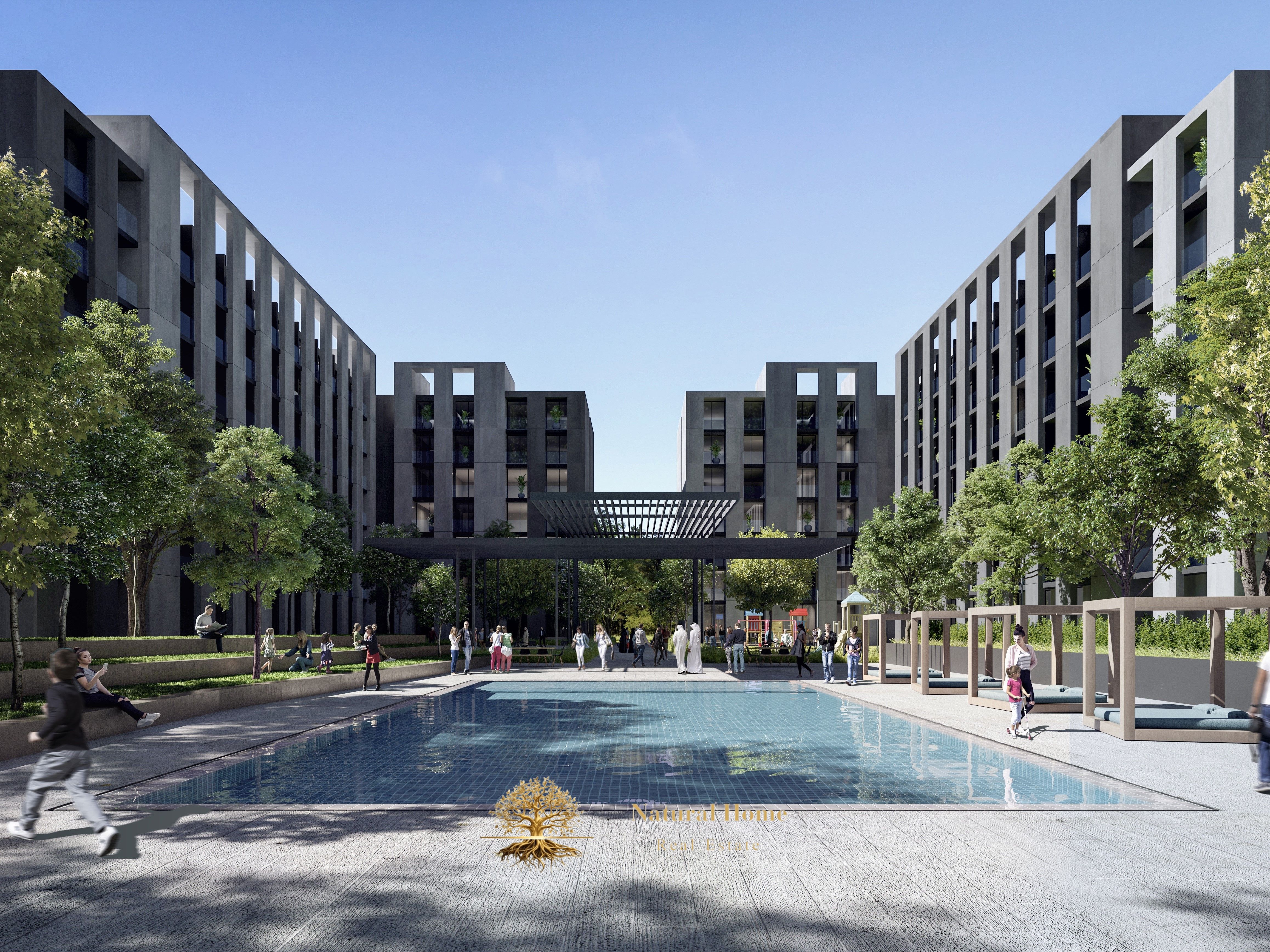 "Invest in the destination of the future: a hotel-style studio in Sharjah's most prestigious community (Aljada) at an unbeatable price. "