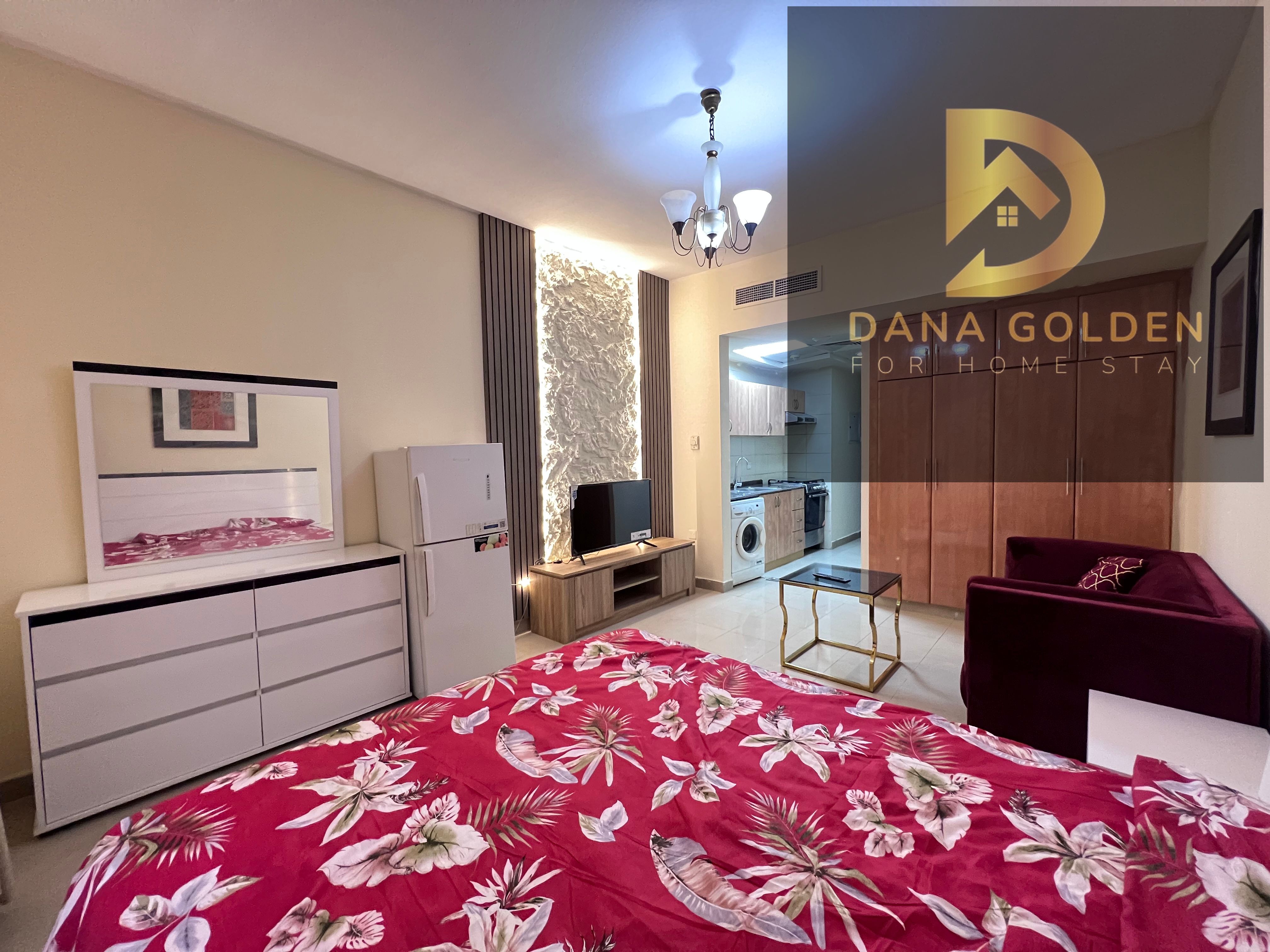 Fully furnished including all lavish studio ready to move hot location easy access to dubai for more details and information contact us