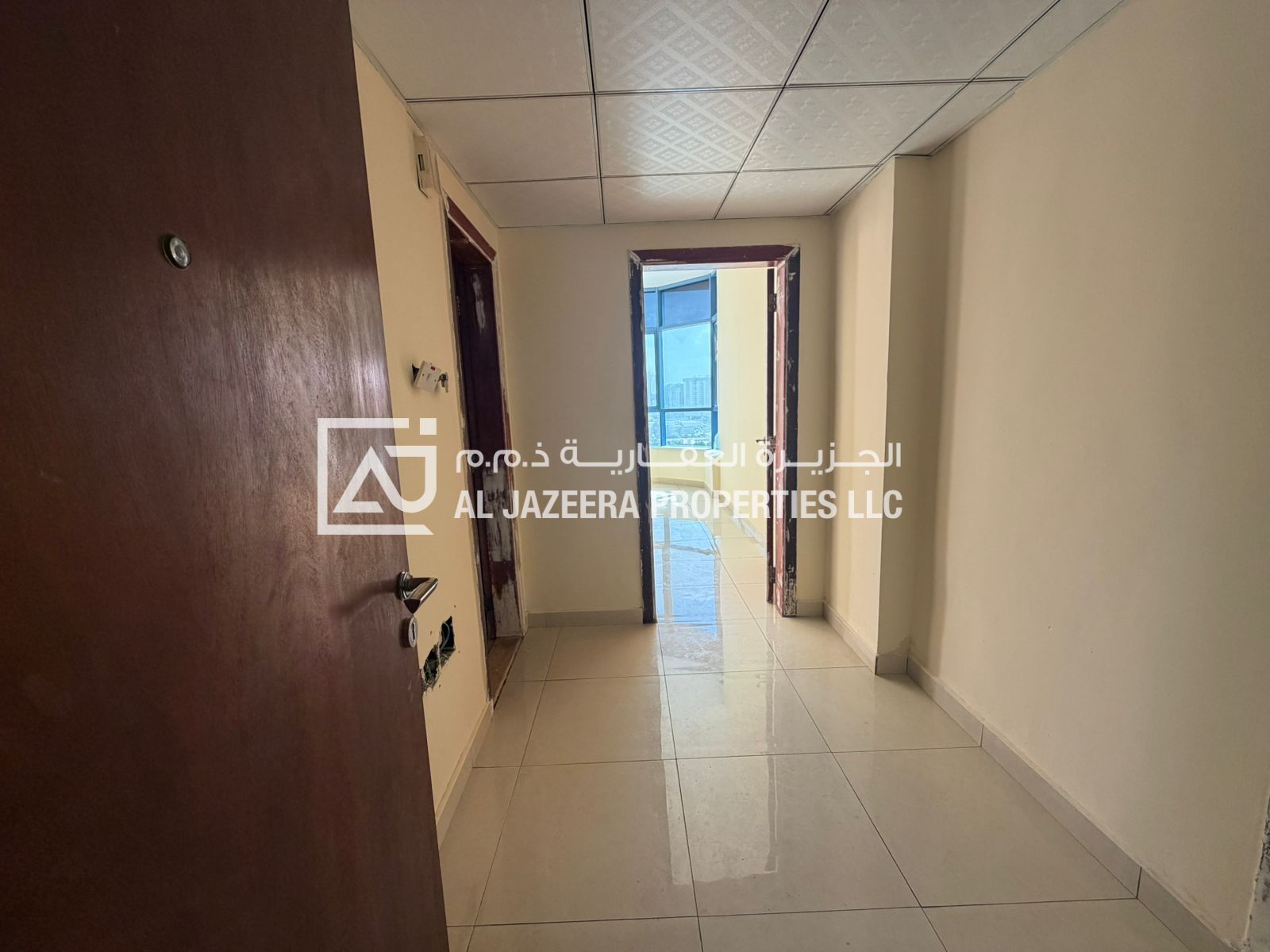 SEA AND OPEN VIEW 1 BHK FOR RENT IIN AL KHOR TOWER . 28999/-ONLY