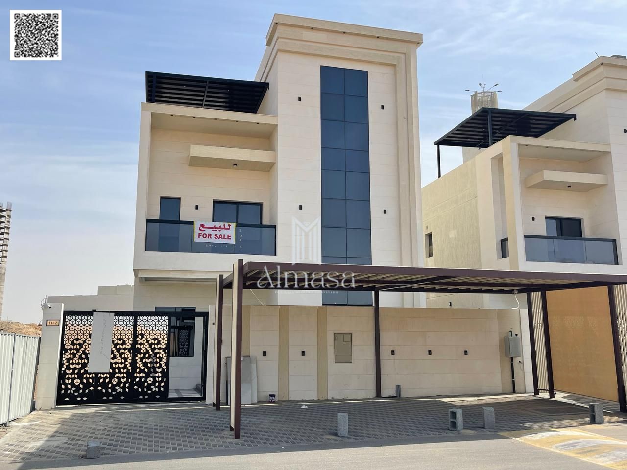 For sale: Fully furnished villa including water, electricity, and air conditioning
