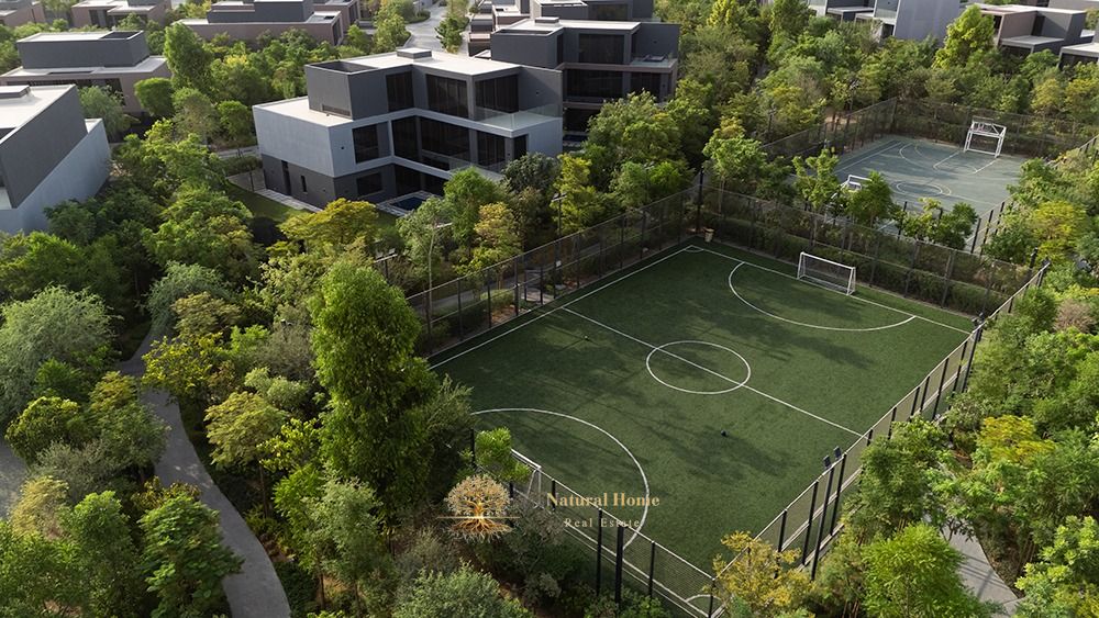 "Your home that breathes: 4 bedrooms and a lounge in 'Masar 3' with regal spaces and panoramic views of breathtaking nature. "