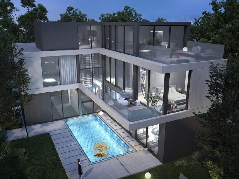 "The gateway to your kingdom overlooks the forest: 4 bedrooms with royal spaces and breathtaking views. . . 'Track 3' is your new luxury address. "