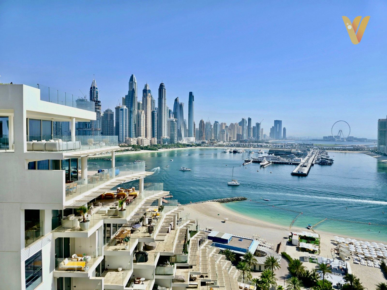 Luxury Beachfront 4BR Penthouse | Private Pool | Palm West Beach
