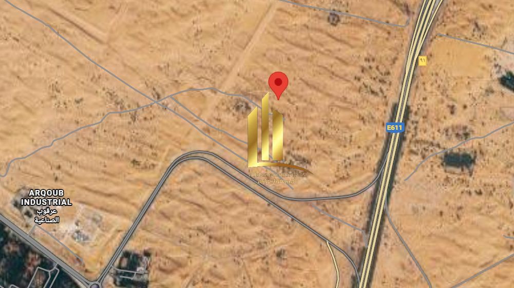 For sale in Arqoub Industrial Area, Al Hamriya District. Suitable for UAE and GCC nationals. 10,000 sq ft.