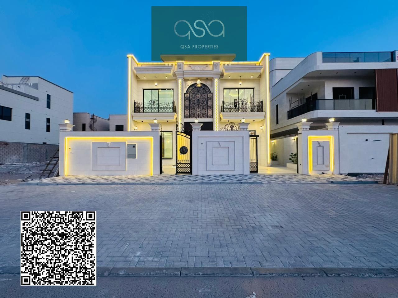 A modern and luxurious villa, part of a prestigious international project.