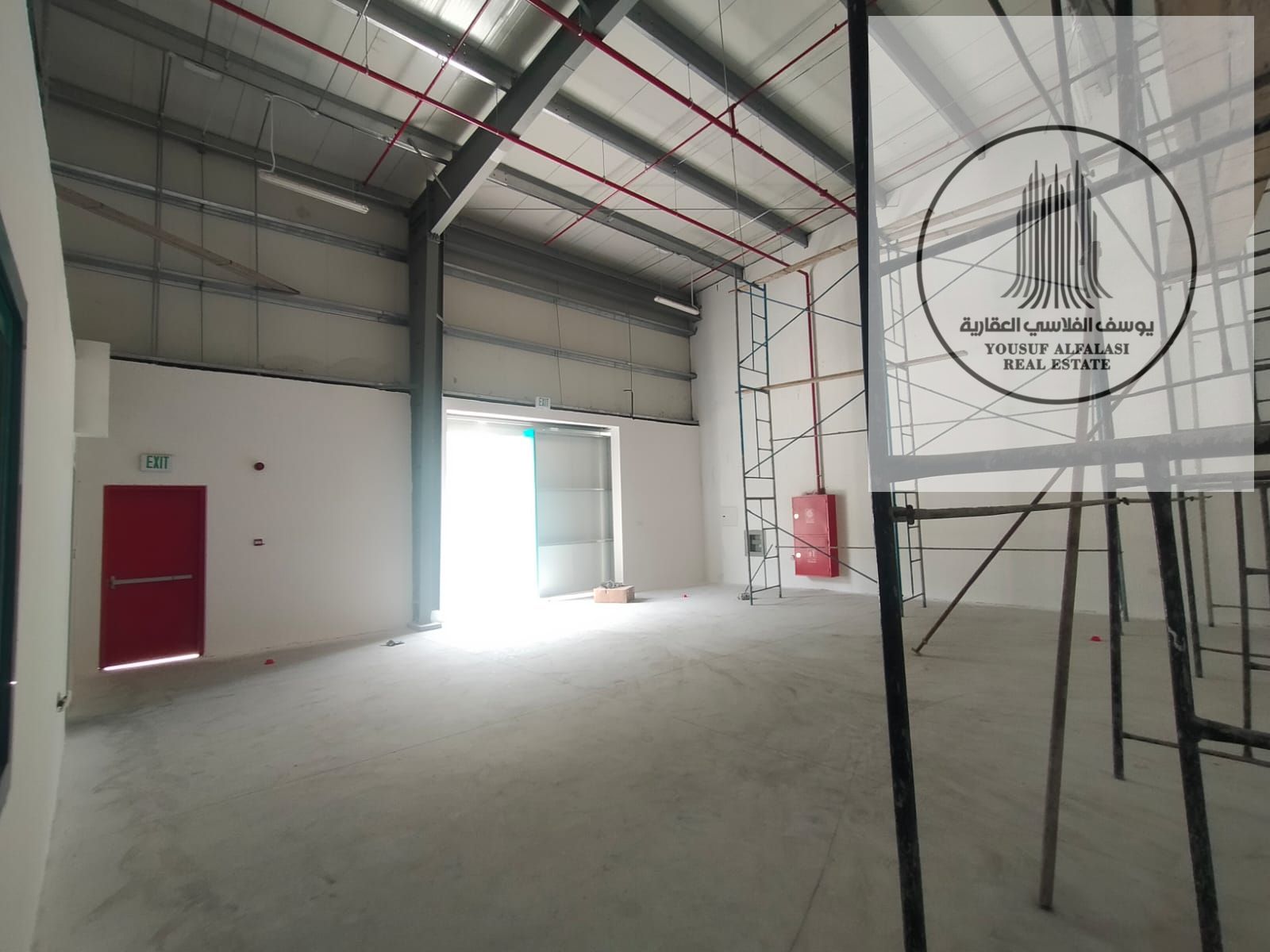 Warehouse for Rent in Industrial 18 | 1,100 Sq. Ft. | Single Floor with Office & Bathroom