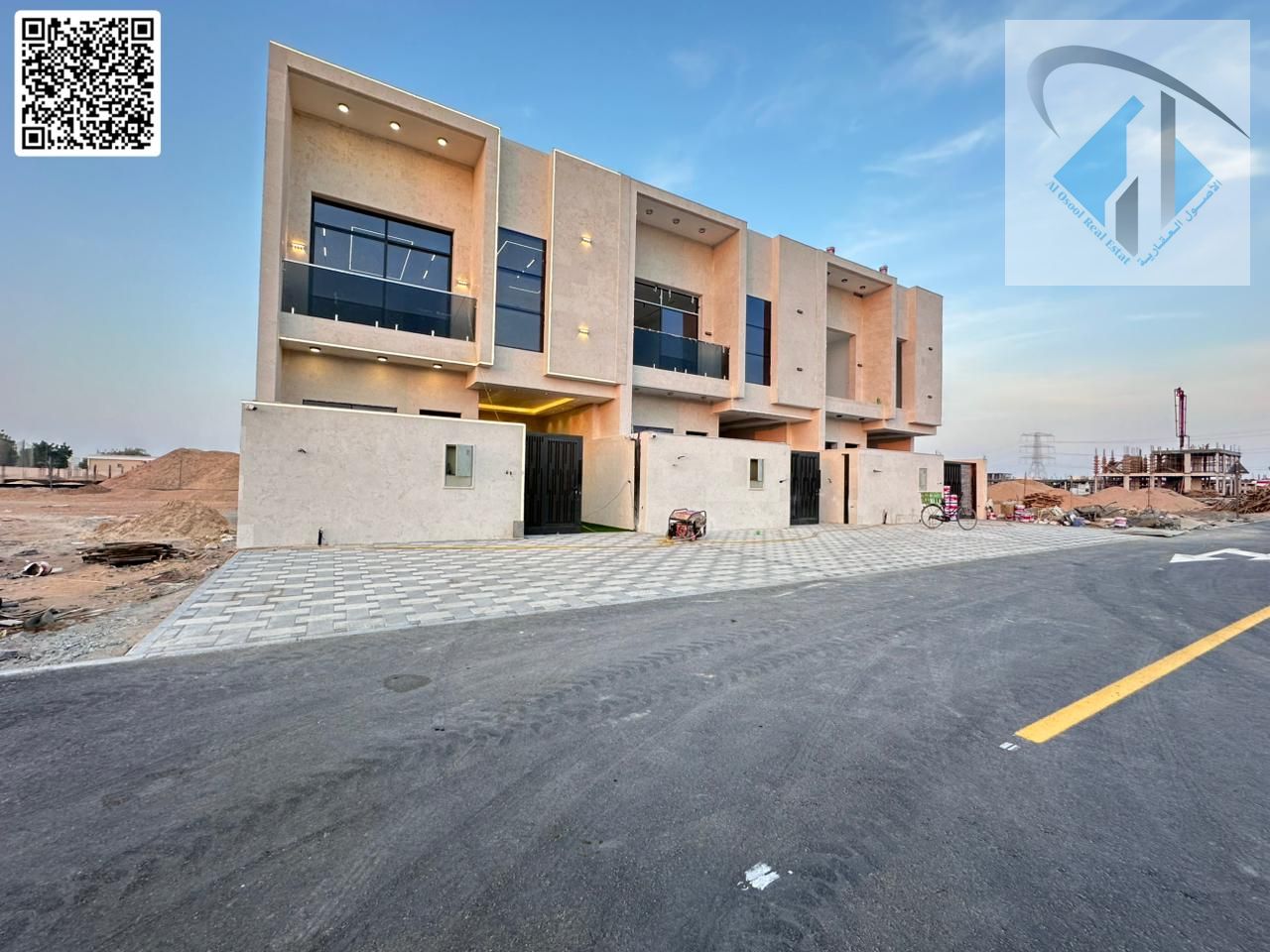 Villa for sale opposite Sheikh Mohammed Bin Zayed Road, villa at an excellent price