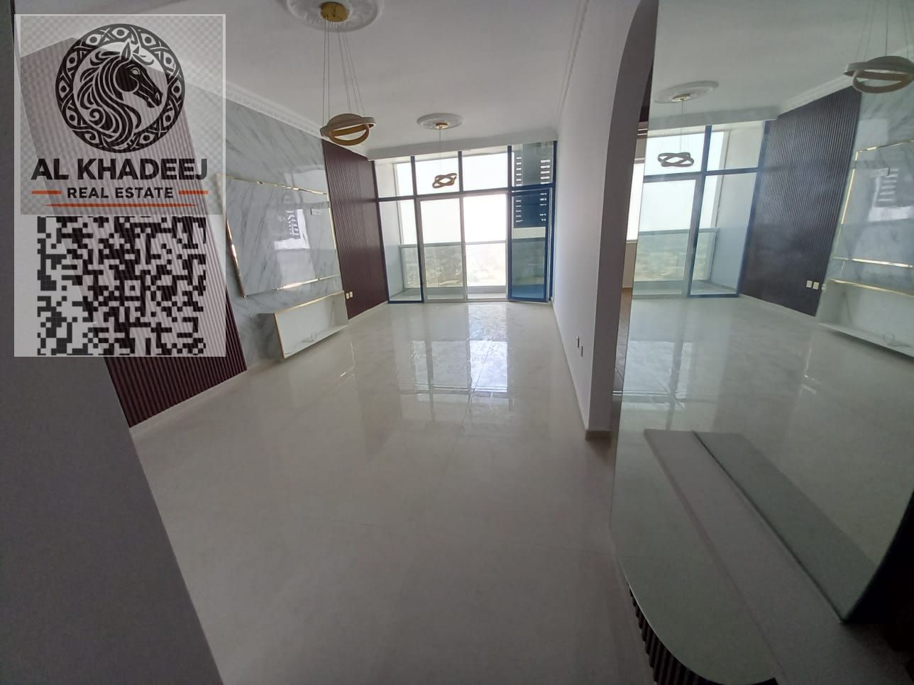 The finest and most beautiful one-bedroom apartments with an open view in the Mushrif area, close to all services.