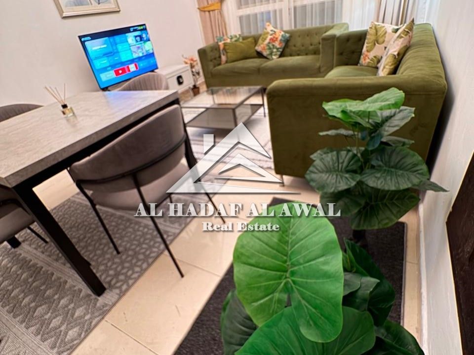 For monthly rent, a room and a hall in Al Majaz3 area with free internet