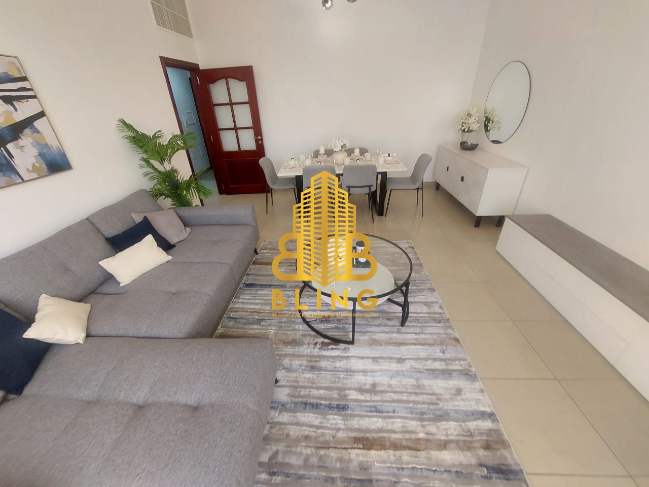 FULLY FURNISHED 2BHK With Built-In Cupboards & Closed Kitchen