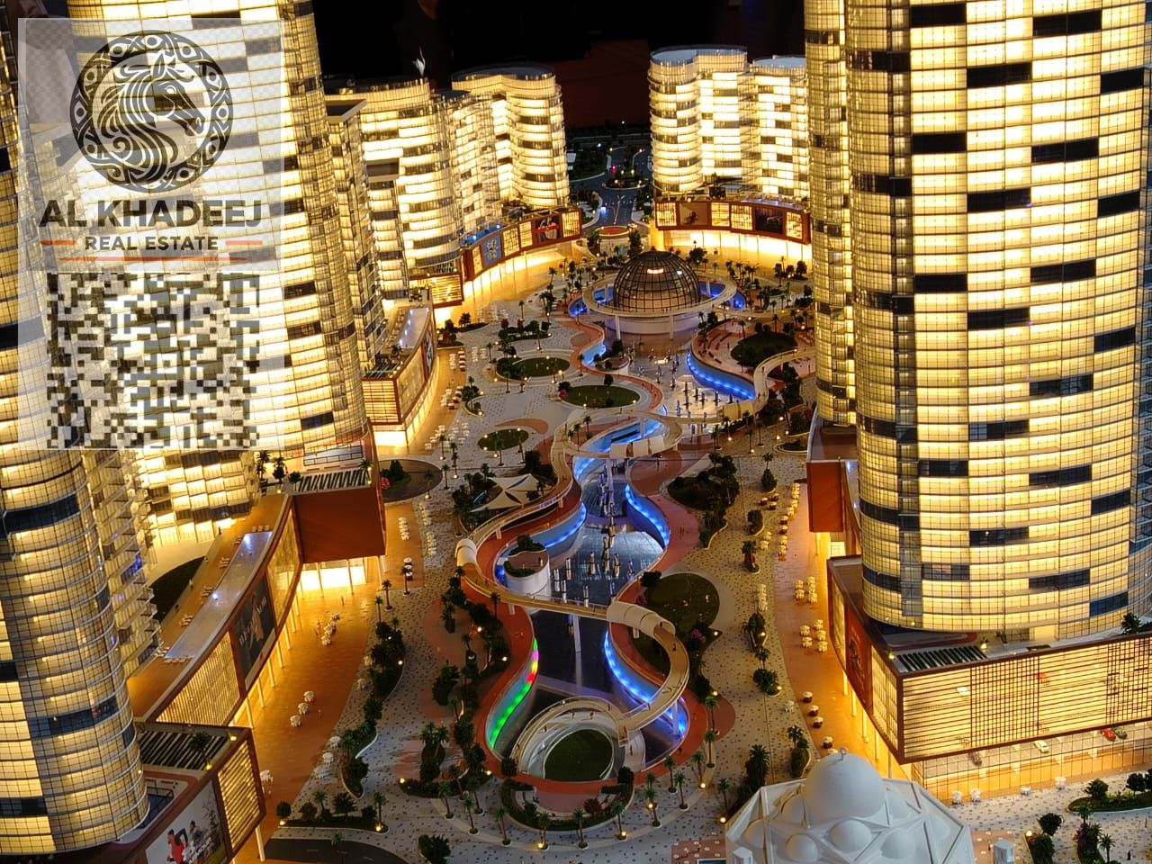 The first integrated compound in Ajman with no commission, fully furnished units (malls, shops, and crystal lakes with a stunning view).