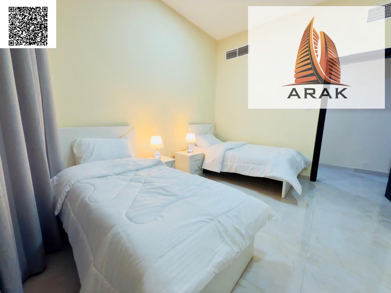 Fully Furnished 2 Bedroom Apartment in Al Nuaimiya 2 on Nuaimiya Street Near Ajman–Sharjah Border – Bills Included
