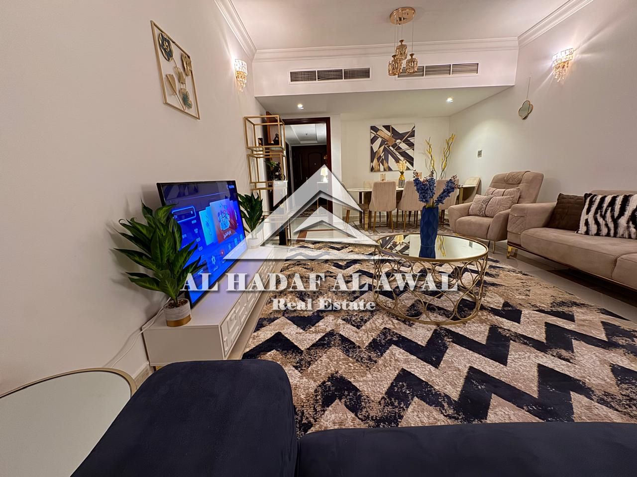 For monthly rent in Al Taawun 2BHK with free internet
