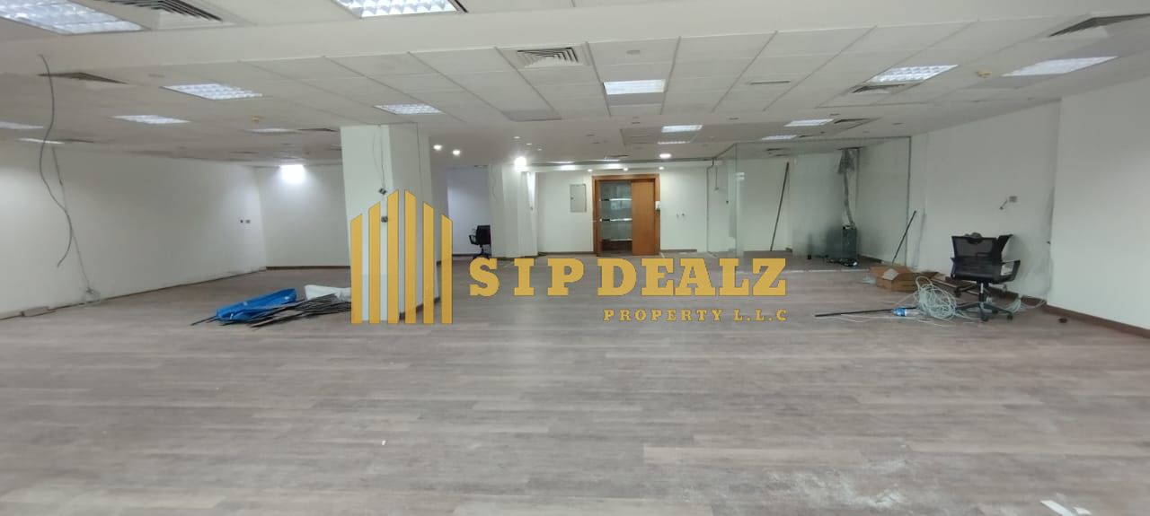 Fully Fitted Open Space Office near Nissan Showroom Port Saeed Deira