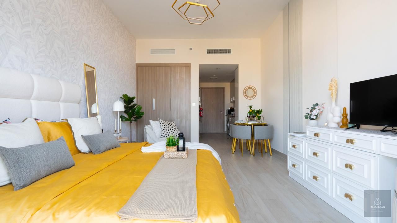 Furnished Studio for Rent | Azizi Riviera, Meydan || LAGOON VIEW || CHILLER FREE