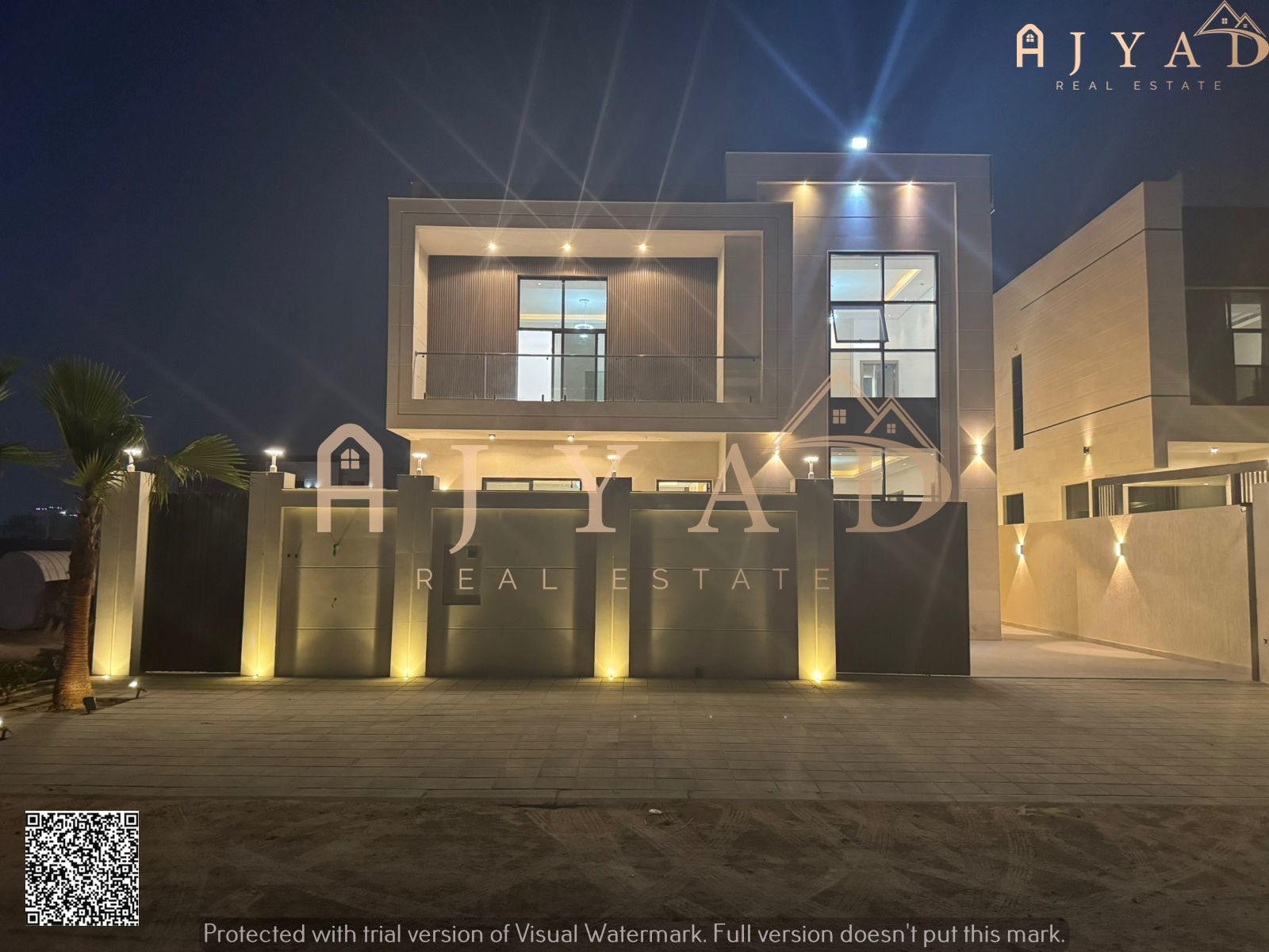 New Villa for Sale Directly from Owner in Al Amerah Area | 5 Master Bedrooms & Large Courtyard | AED 2,150,000