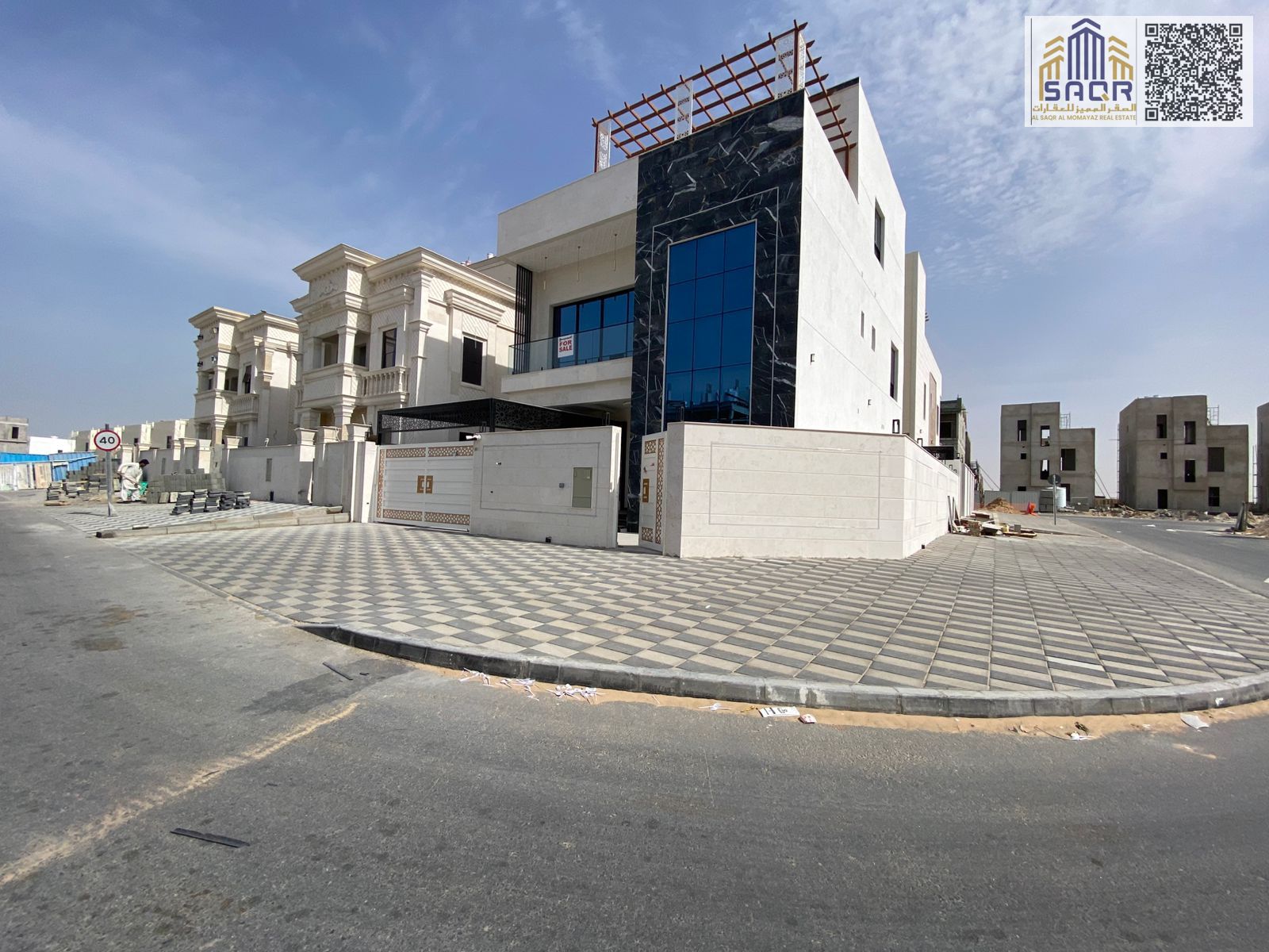 Villa with all registration and ownership fees included, ready to move in, freehold ownership for all nationalities