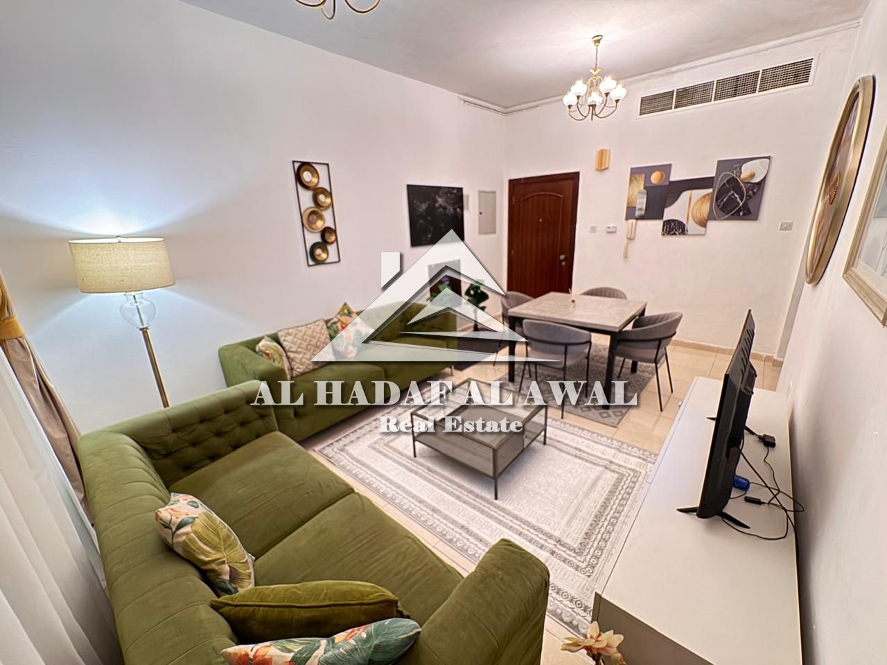 For monthly rent: one bedroom and a hall in Al mjaz 3 with free internet
