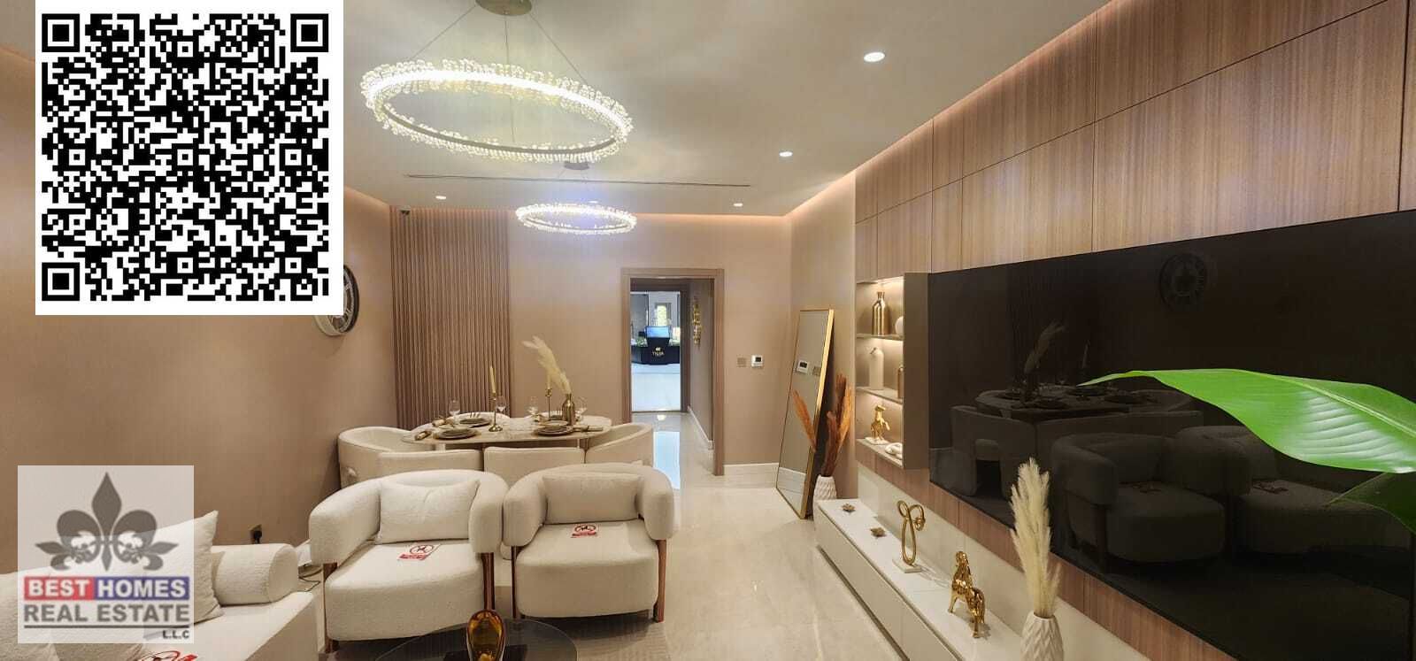 SPACIOUS 1BHK FOR SALE 2 Washrooms 1,082SqFt Orchid Tower B2 – Downtown Ajman