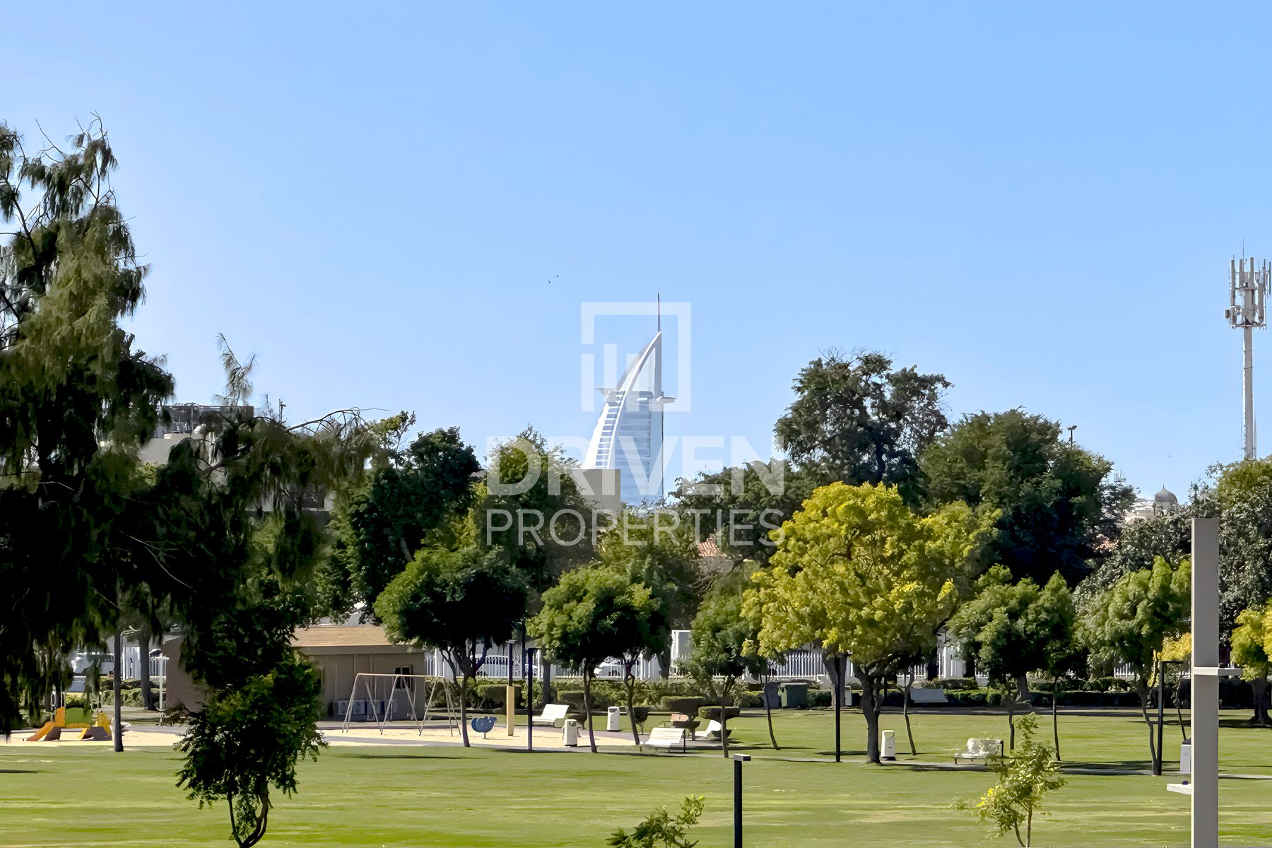 Huge Terrace | Park and Burj al Arab Views
