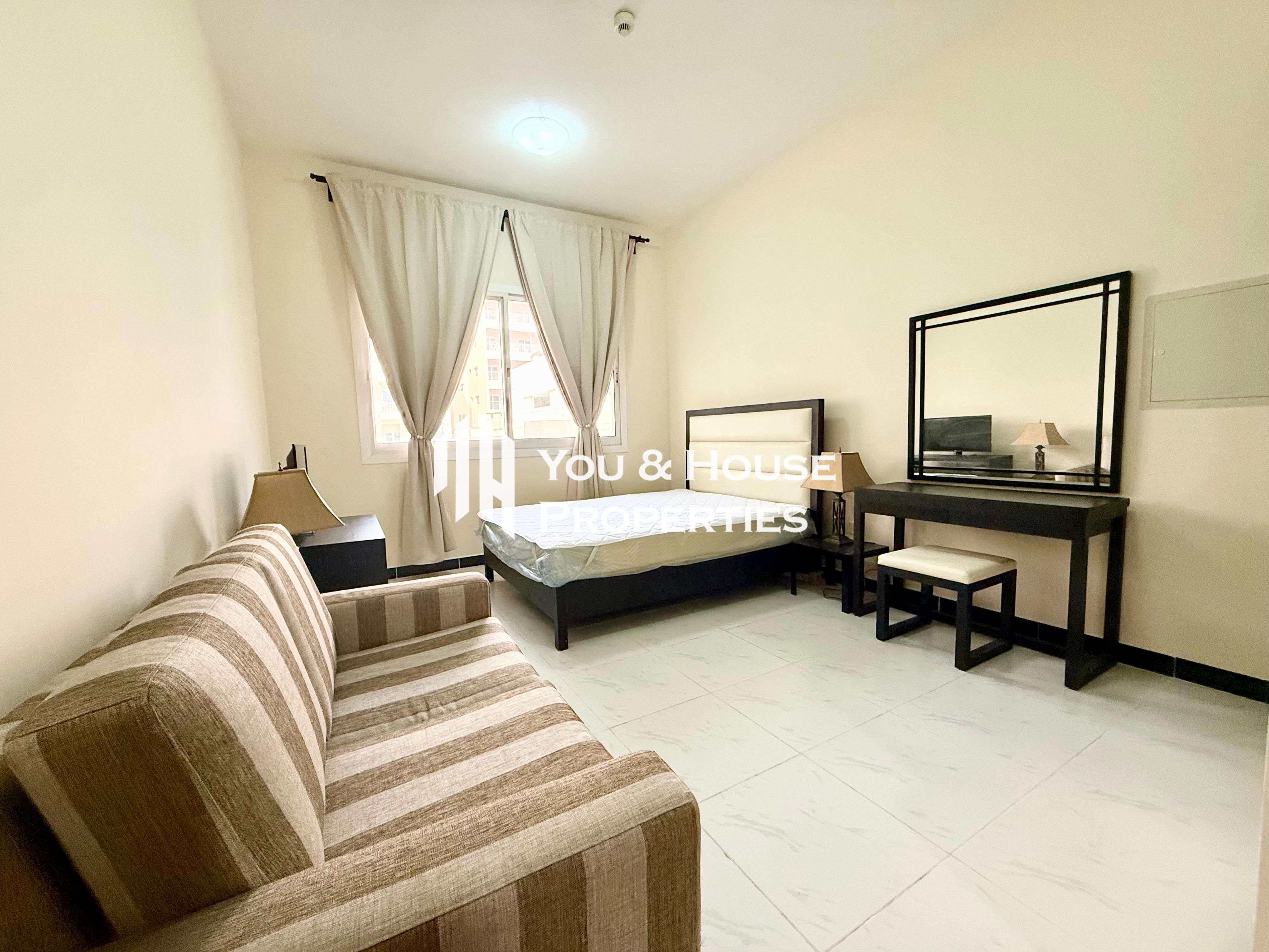 Fully Furnished Studio | Bright Layout | Elegant Touch