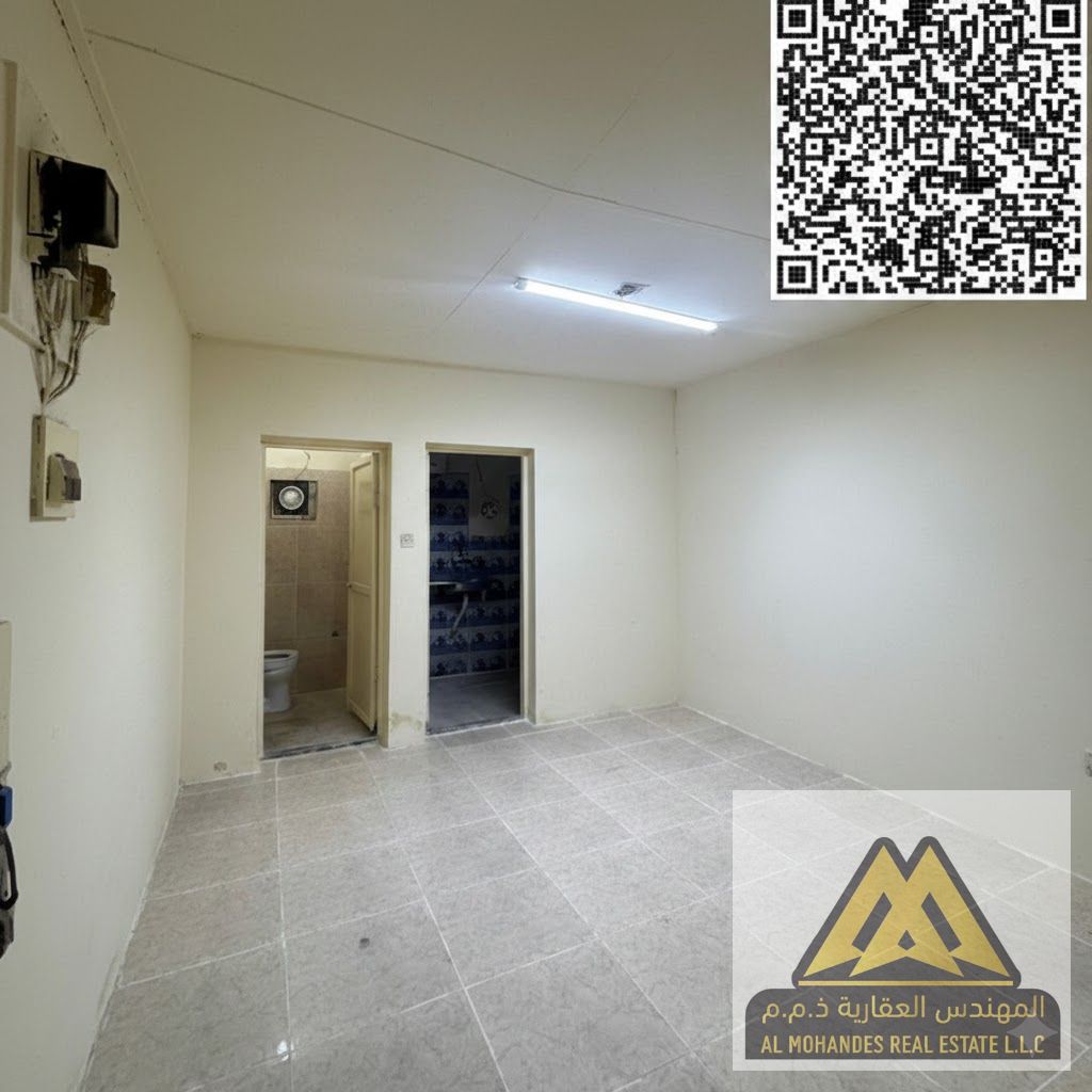 Studios available in a workers' camp | Brand new studio, first occupancy | 300 sq ft | Security deposit check payable after one month