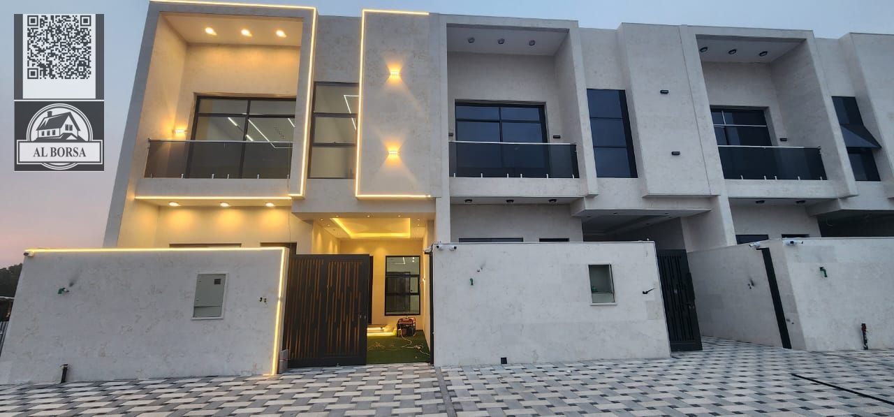 Villa for sale in Al Helio 2 | Ground + First + Roof | 4 bedrooms | Majlis and 2 living rooms | Large kitchen | Maid's room | AED 1,350,000 includi