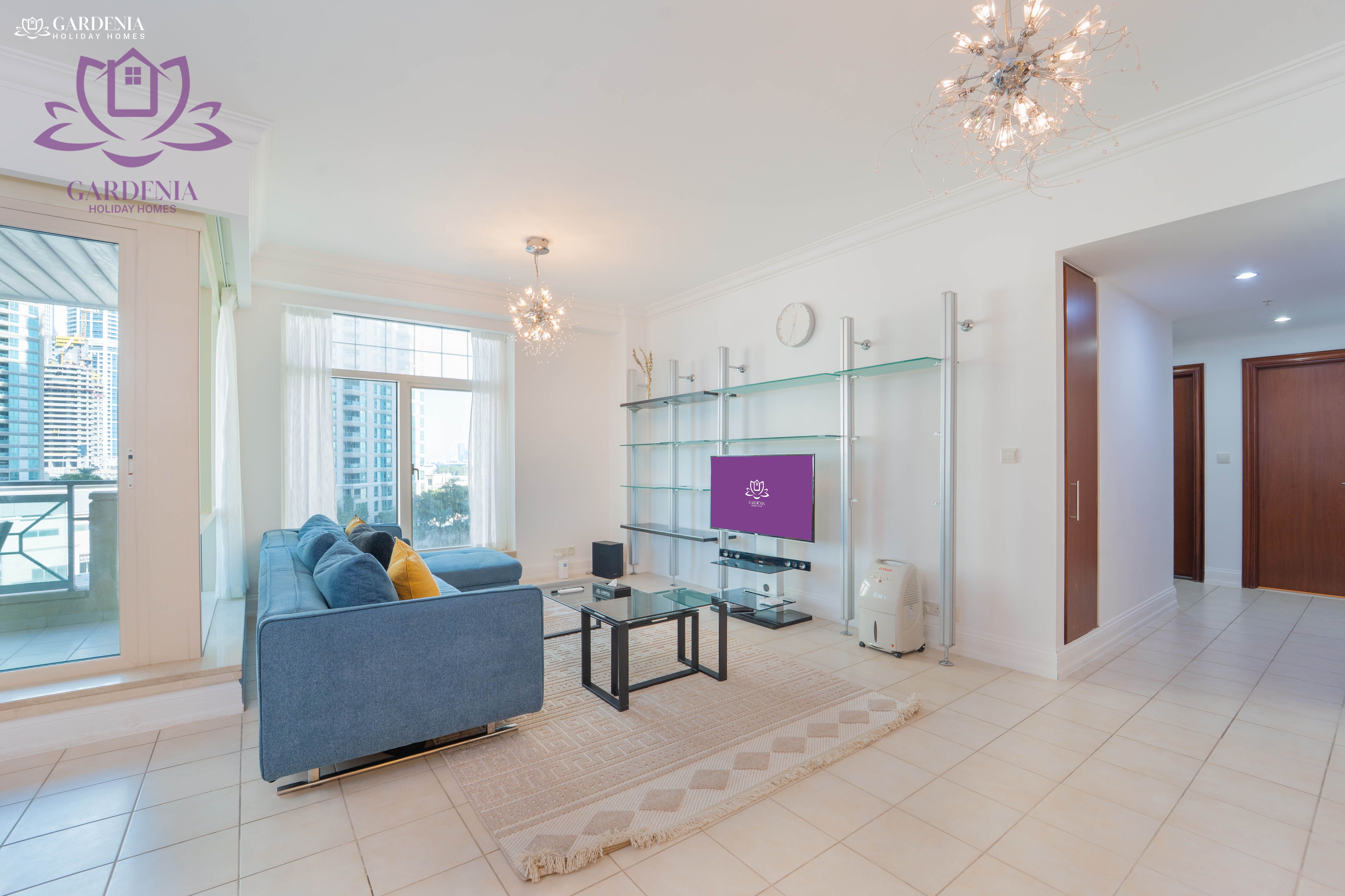 Furnished 2 Bedroom + Maids room in Dubai Marina