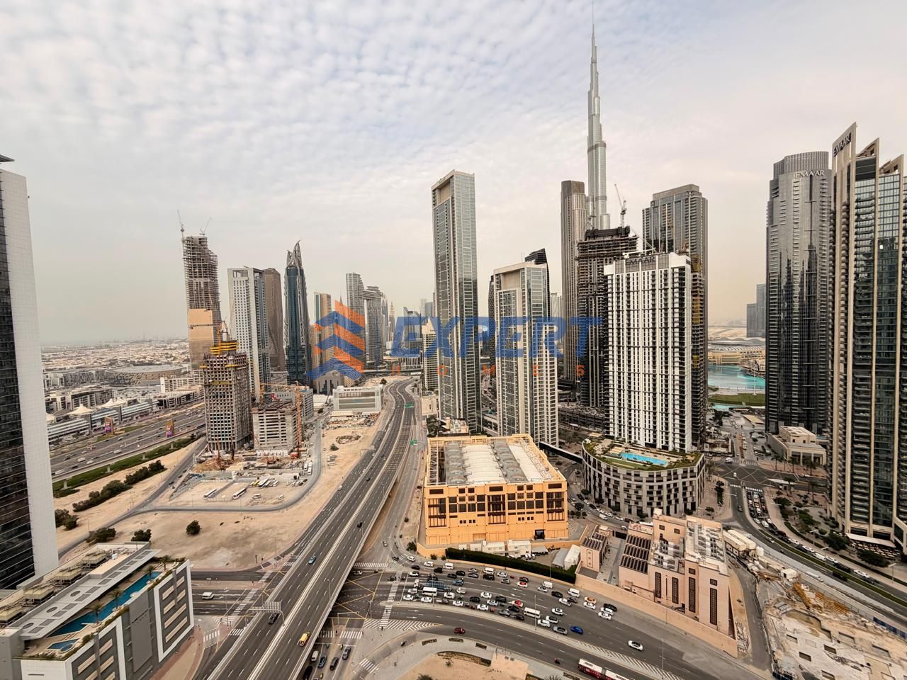 Burj Khalifa View | Spacious 2BR for Rent | Vacant