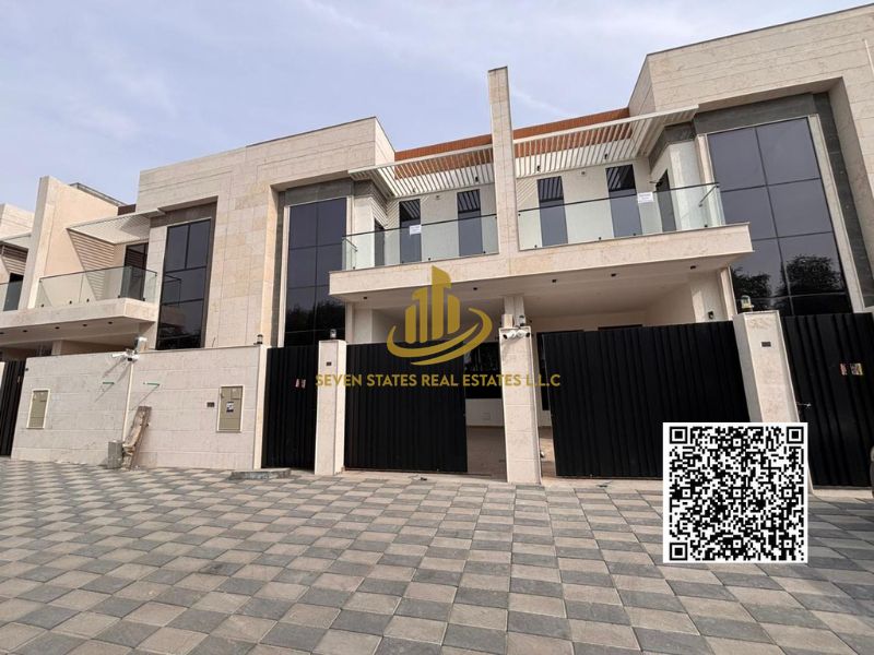 Luxury Townhouse for Sale in Al Yasmin – Ajman | Prime Location and Road View A unique opportunity to own a stylish, ready-to-move-in townhouse