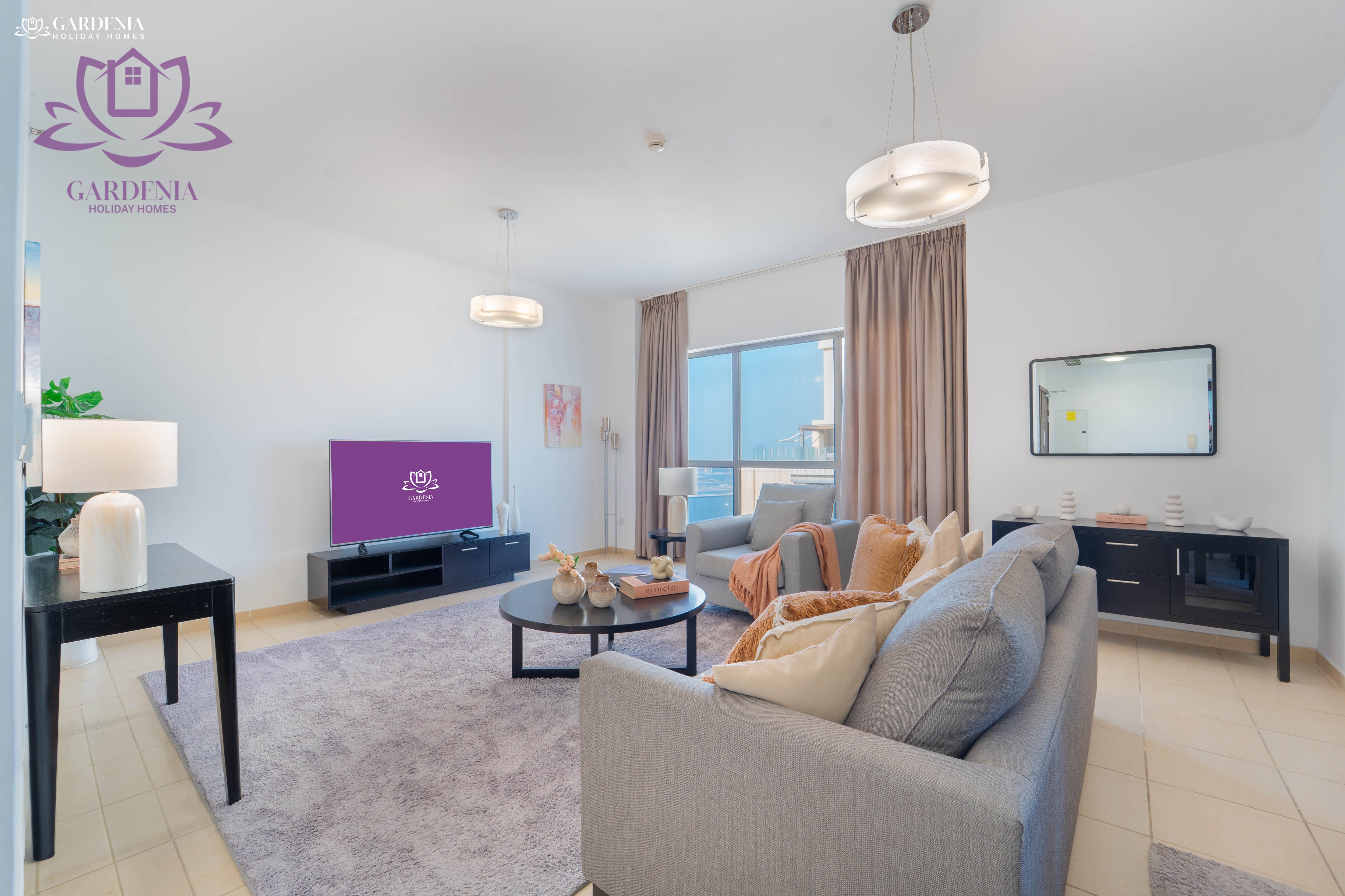 High Floor | Partial Marina View | Walk to Beach