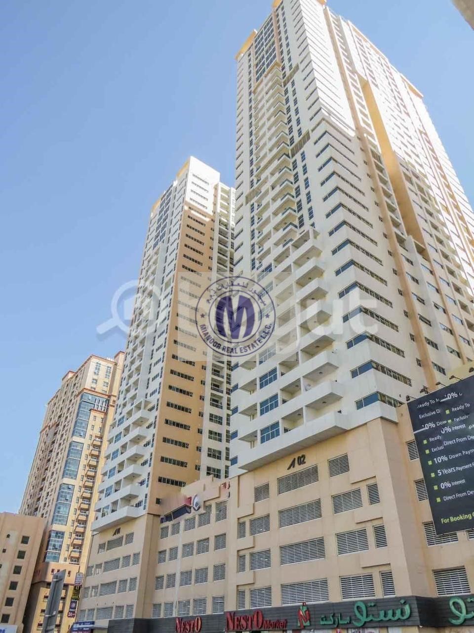 Luxury 2 BHK with Open Kitchen | Ajman One | Prime Location