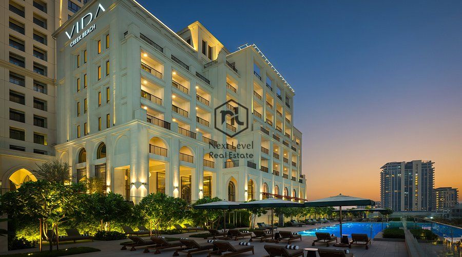 Branded by Vida Residences | Fully Furnished 2BR | Creek Beach | Emaar