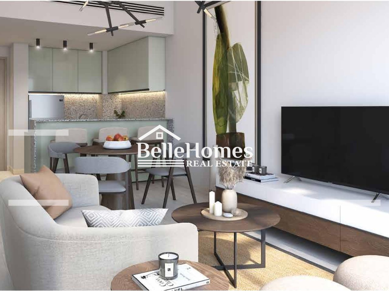 Elegant Semi-Furnished 1BR + Study in a Prime Golf Community | Limited-Time Discount
