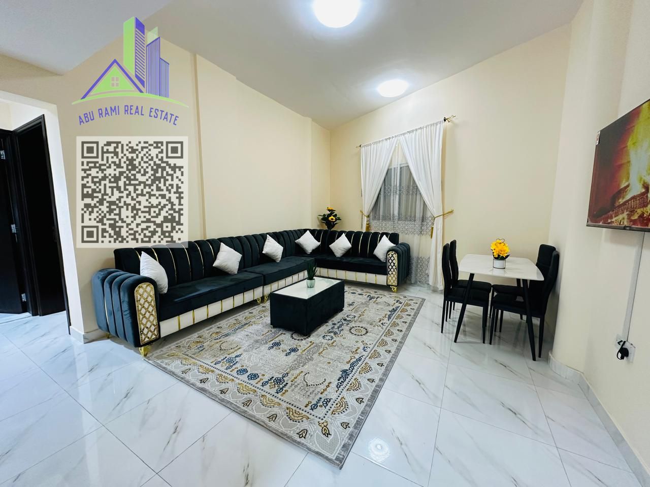 available now 2bedroom for rent in Ajman Corniche new furniture