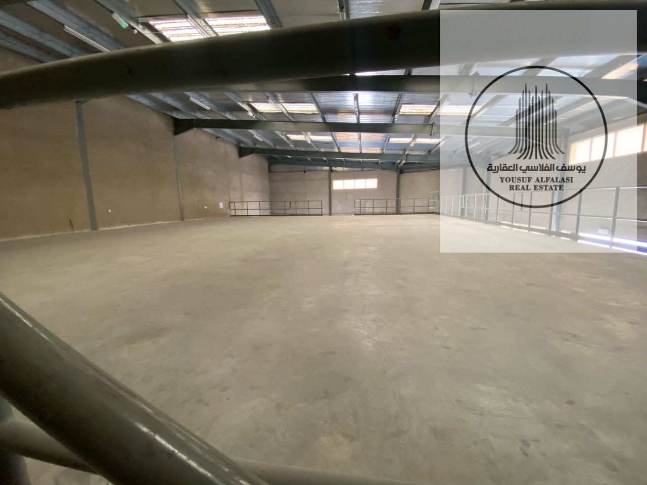Annual Warehouse for Rent – 6,000 sq. ft with Mezzanine & 20 KW – Al Jurf Industrial