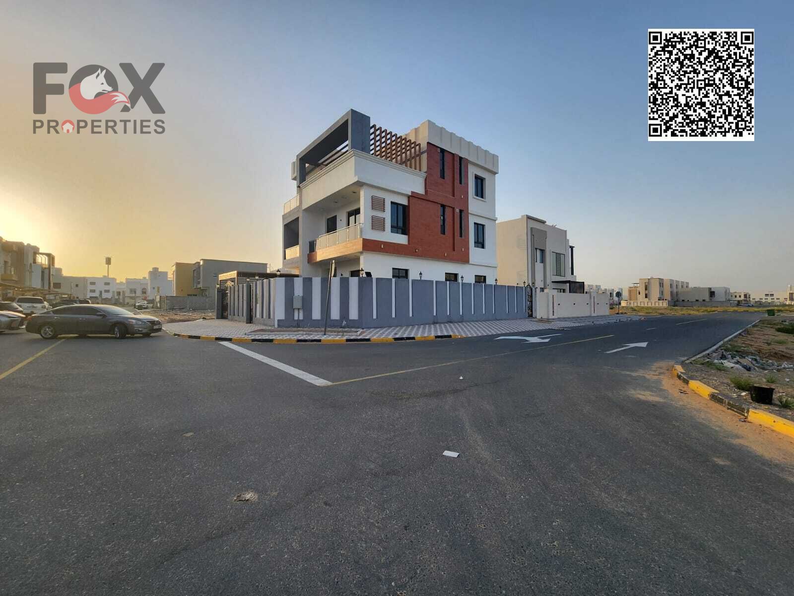A residential villa in a quiet and prime location in Al Zahia, ideal for family living, with a practical design