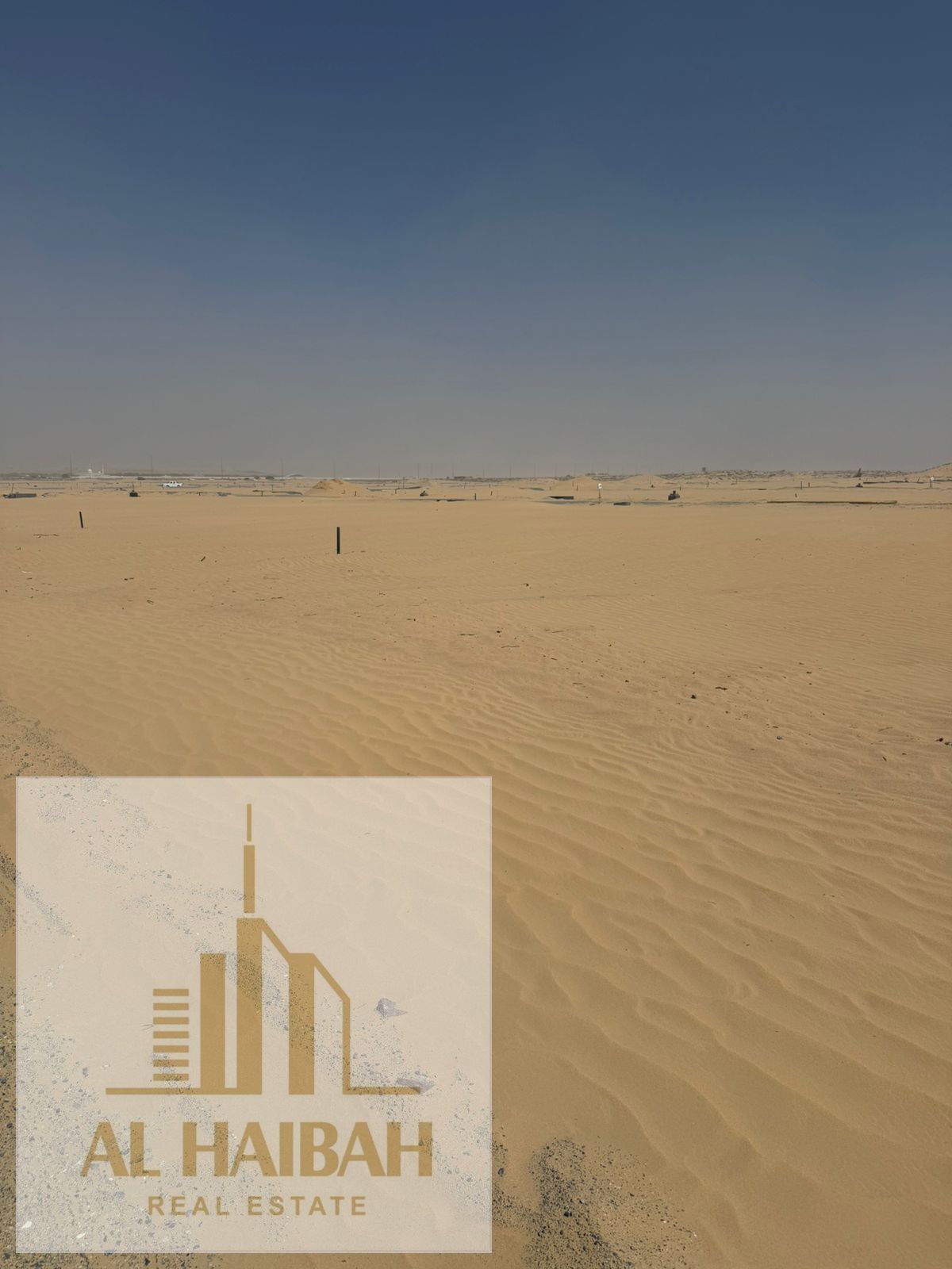 For sale: Land in Juweizah with a prime location, close to services. A unique investment opportunity in Sharjah – Al Malha / Al Roydat Suburb.