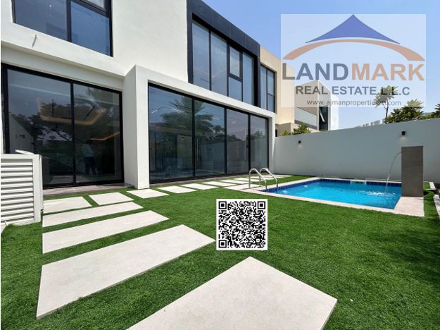 GOLF ESTATE 4 MASTER BEDROOM HALL VILLA FOR SALE INAJMAN AL ZORAH WITH SUMMINING POOL