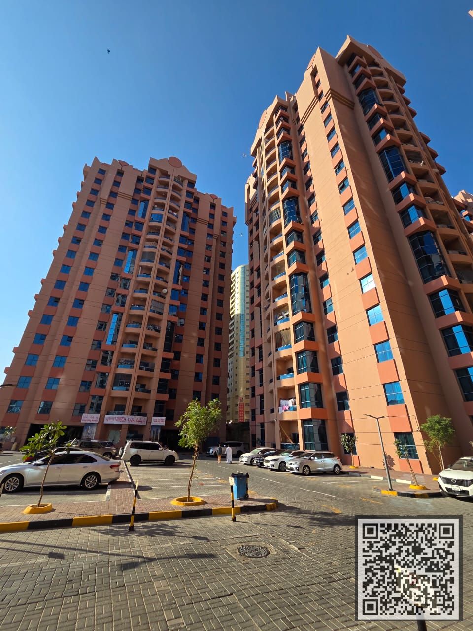 AMAIZING DEAL. . . SPACIOUS VACANT ONE BEDROOM HALL WITH BALCONY IN NUAIMIYA TOWER AJMAN