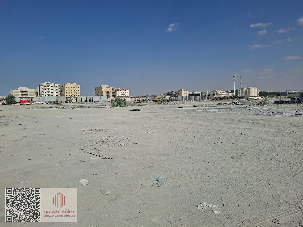 For Investment: Industrial Land in a Strategic Location on the Main Road – Al Jurf Industrial Area An industrial plot for investment located directly