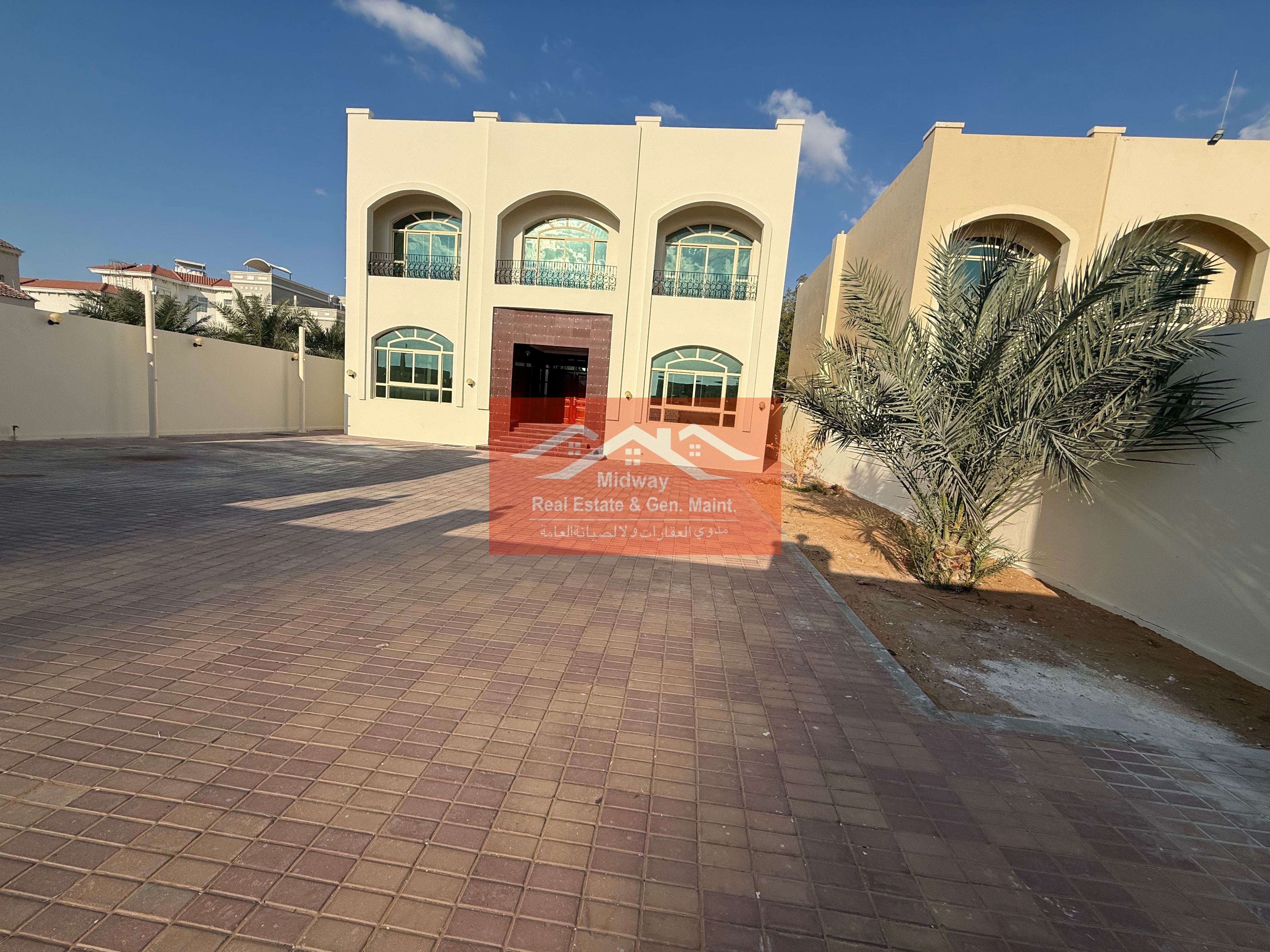 SPECIOUS FULL VILLA WITH 6 BHK WITH MAIDS ROOM AND DRIVER ROOM AND SEPARATE ENTRANCE AND AWESOME KITCHEN AVAILABLE IN MBZ CITY