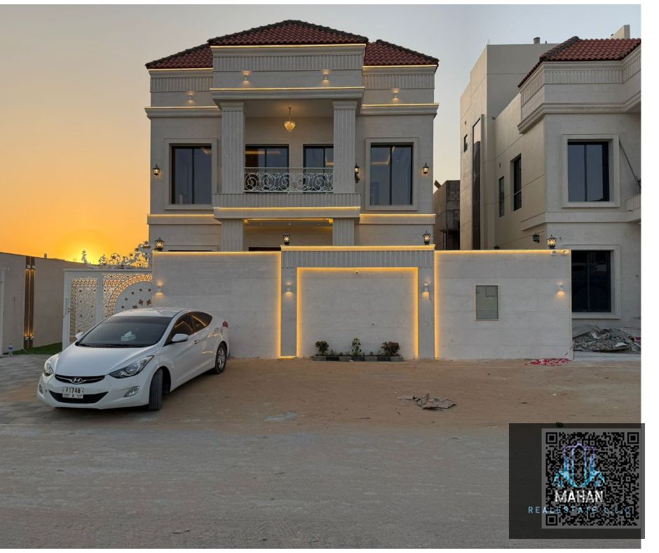 Brand New G+2 Villa for Sale in Ajman Helio 2 | Roof Access Experience modern living in this brand new villa located in the sought-after Ajman Helio 2 community.