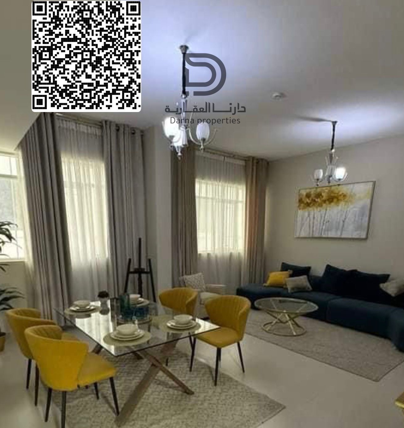 A unique investment opportunity to own a premium studio with a direct garden view in Al Ameera B2 – very close handover, high-end finishing, and a fle