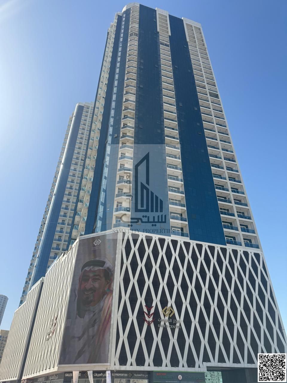 For those seeking investment or residence An unmissable opportunity Resale Ajman - Al Rashidiya Two-bedroom apartment for sale - Oasis Tower 2