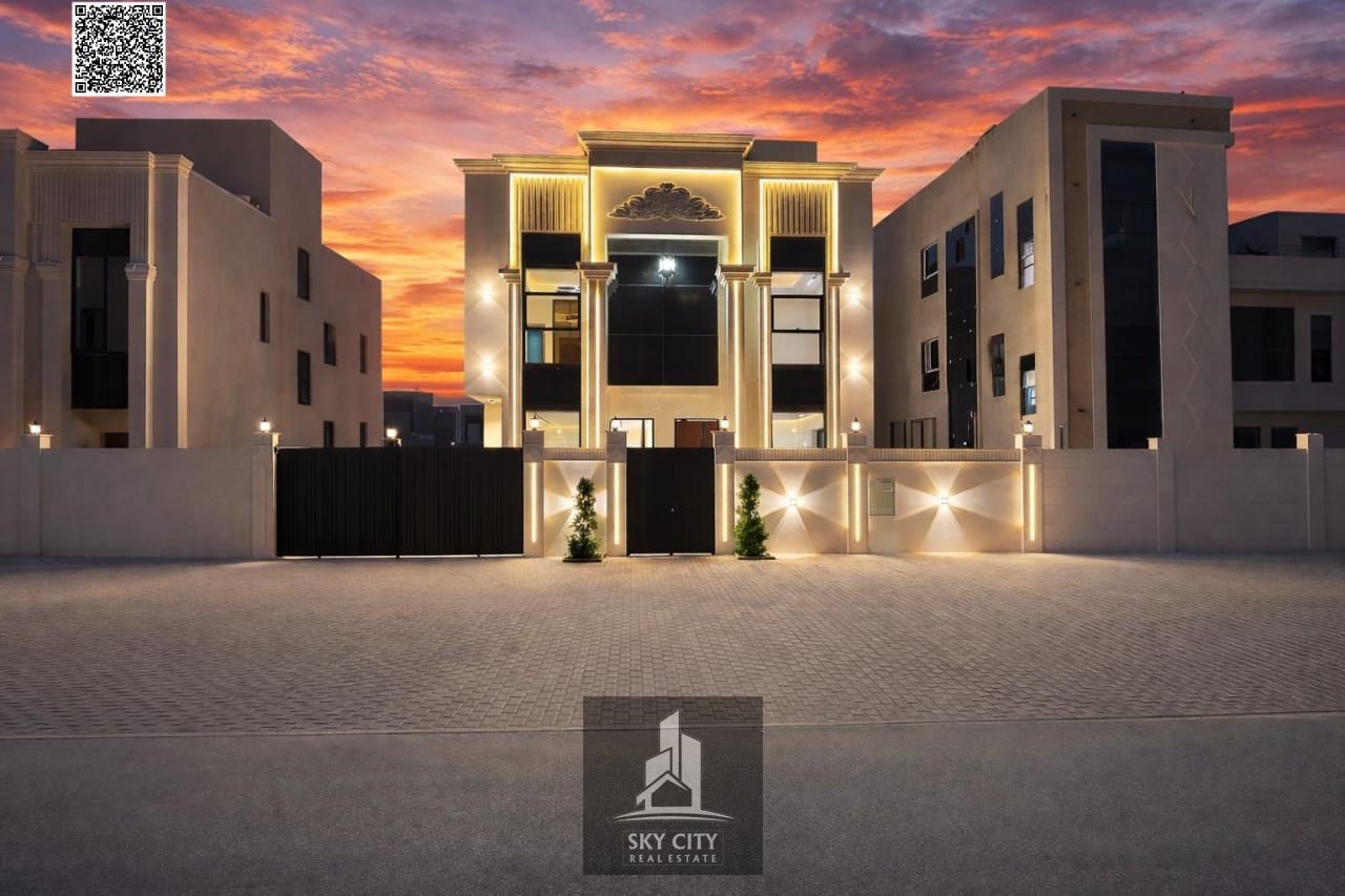 A unique opportunity at an attractive price: Villa for sale in Al Helio 2 - one of Ajman's most prestigious areas - next to the mosque - price include