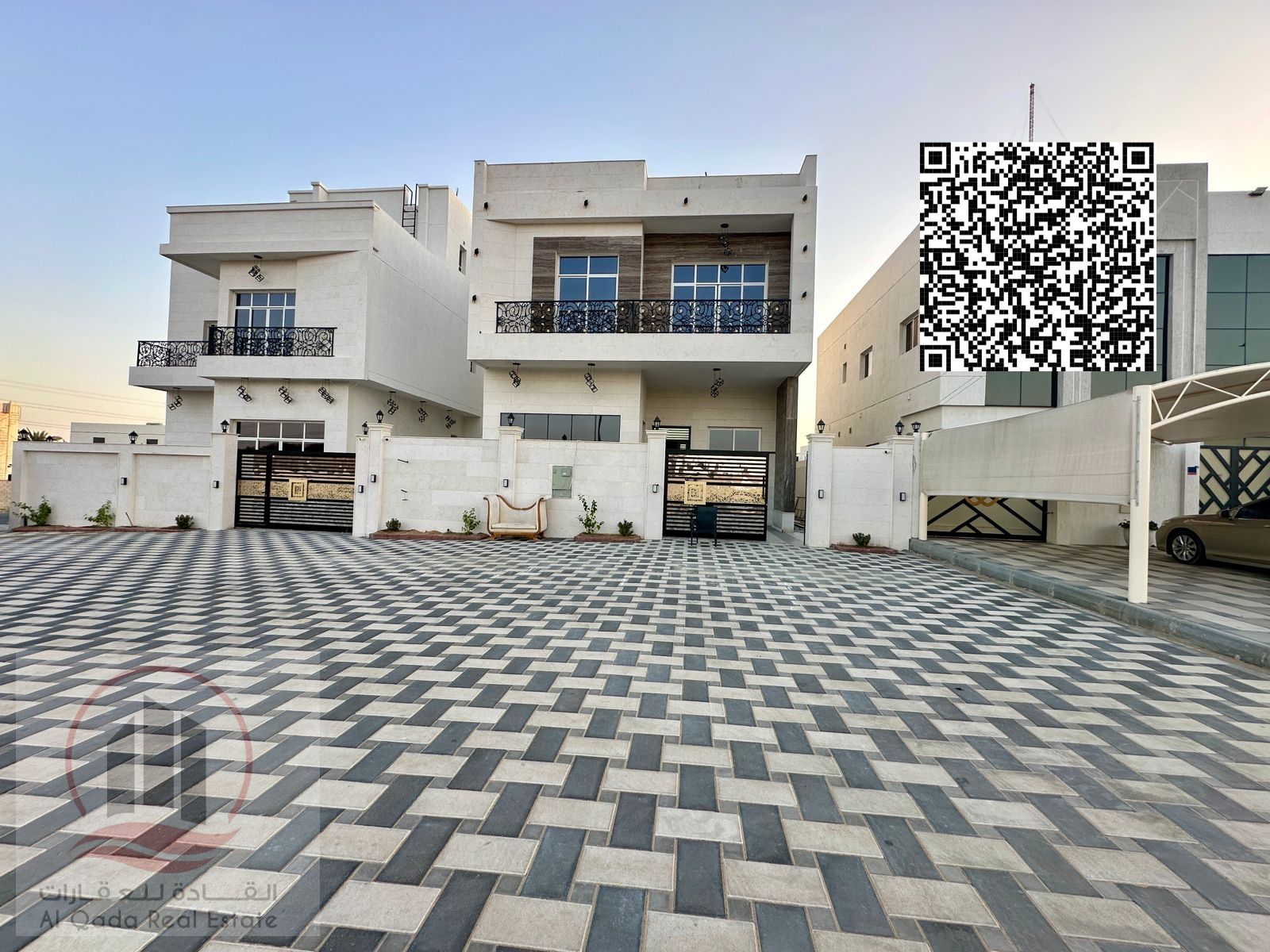 Luxury villa, first occupancy, 5 rooms, for rent in Al-Haliou 1 area