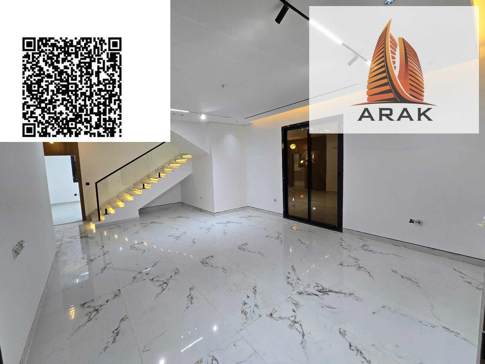 Modern corner villa for sale in Al Bustan 2 project, Al Helio area,